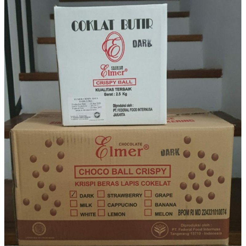 

elmer Crispy Ball Dark repack 250 Gr