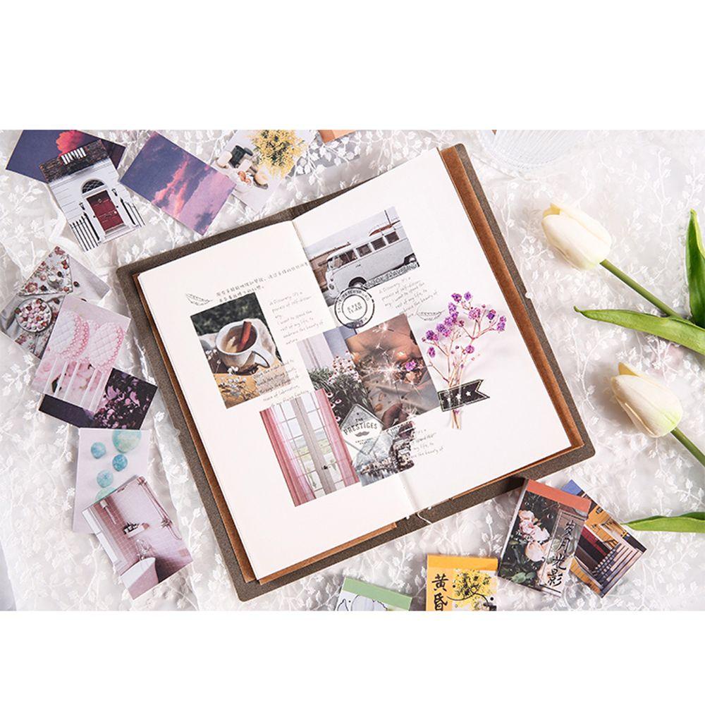 Lanfy Alat Tulis Stiker INS Foto Ponsel Case Dekorasi DIY Planner Handbook Journal Stickers Book