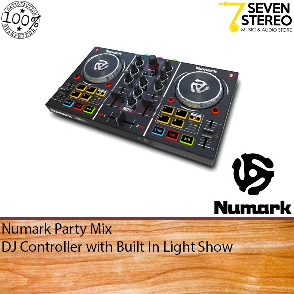 Numark Partymix Party Mix MK3 DJ Controller With Built In Soundcard