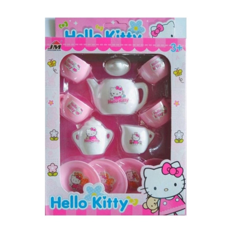 MAINAN MINI TEA SET HELLO KITTY