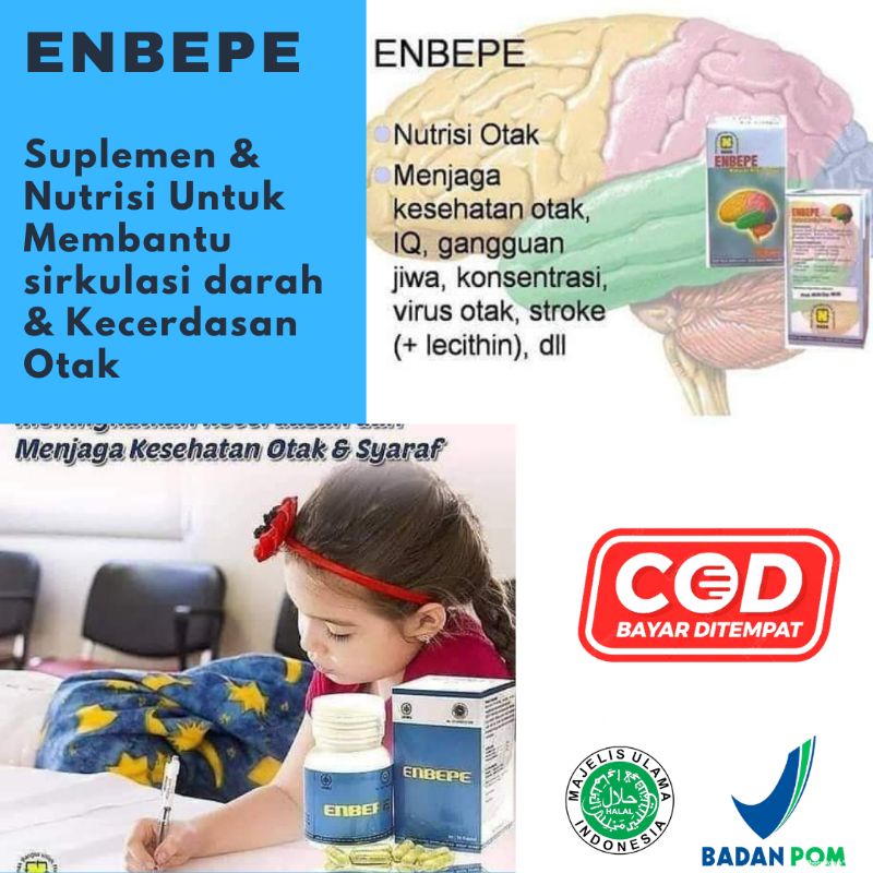 Enbepe Nasa/Suplemen Otak/Saraf/Vitamin Otak