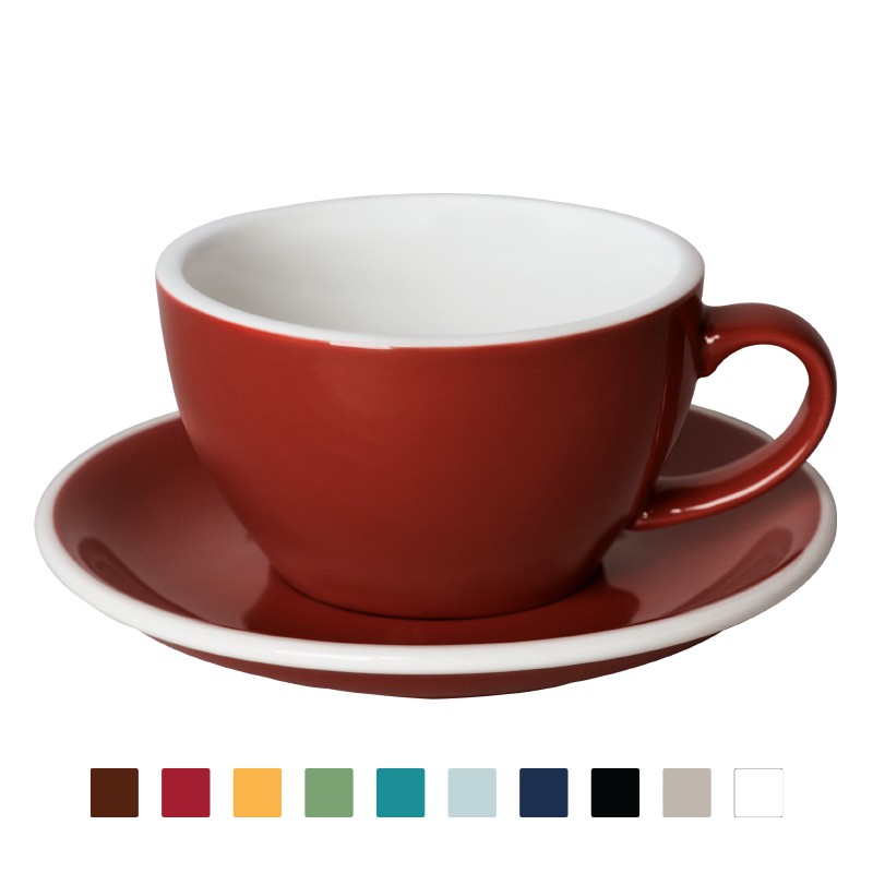 

LOVERAMICS EGG 250ML CAFE LATTE CUP & SAUCER
