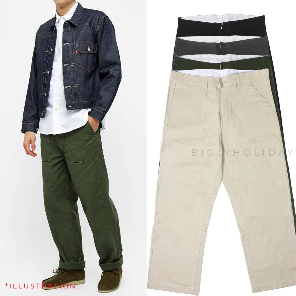 CELANA FATIGUE/BAKER FATIGUE PANTS
