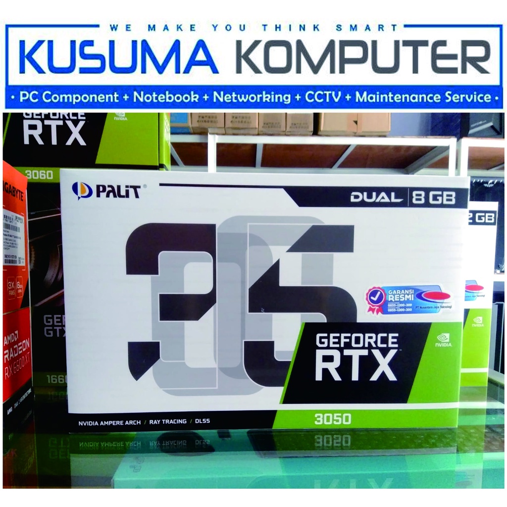 Palit GeForce RTX 3050 Dual 8GB GDDR6