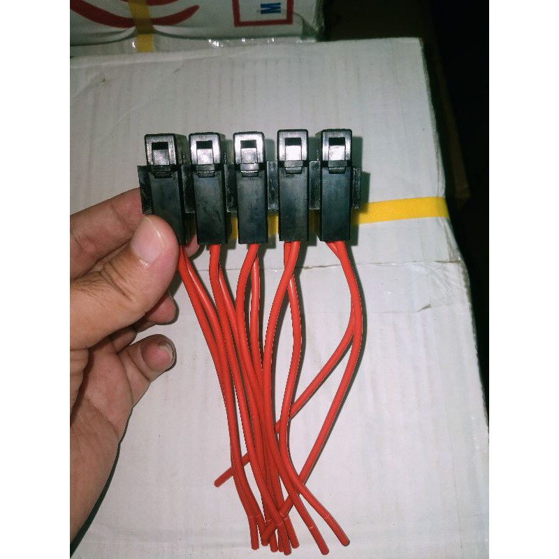 Rumah Skring DX PVC skun jepit