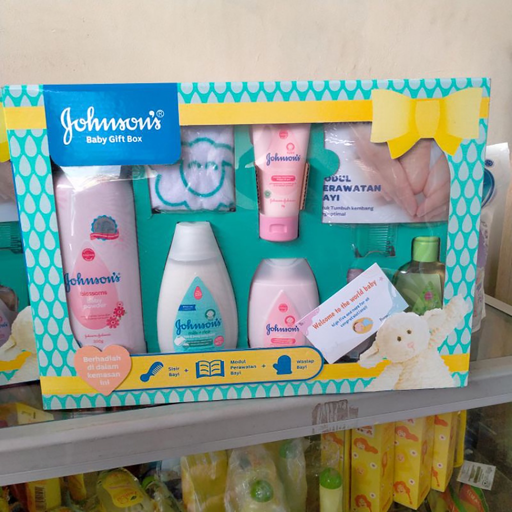 COD JOHNSON STARTER KIT GIFT PACK - KADO LAHIRAN BAYI - SET PERLENGKAPAN HADIAH BAYI