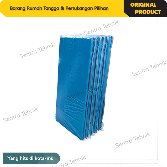 Alas Busa Setrika Uap Busa Rebounded Busa Rebonded 2 x 60 x 120 Density 80 + Cover Sarung Kain Drill Premium