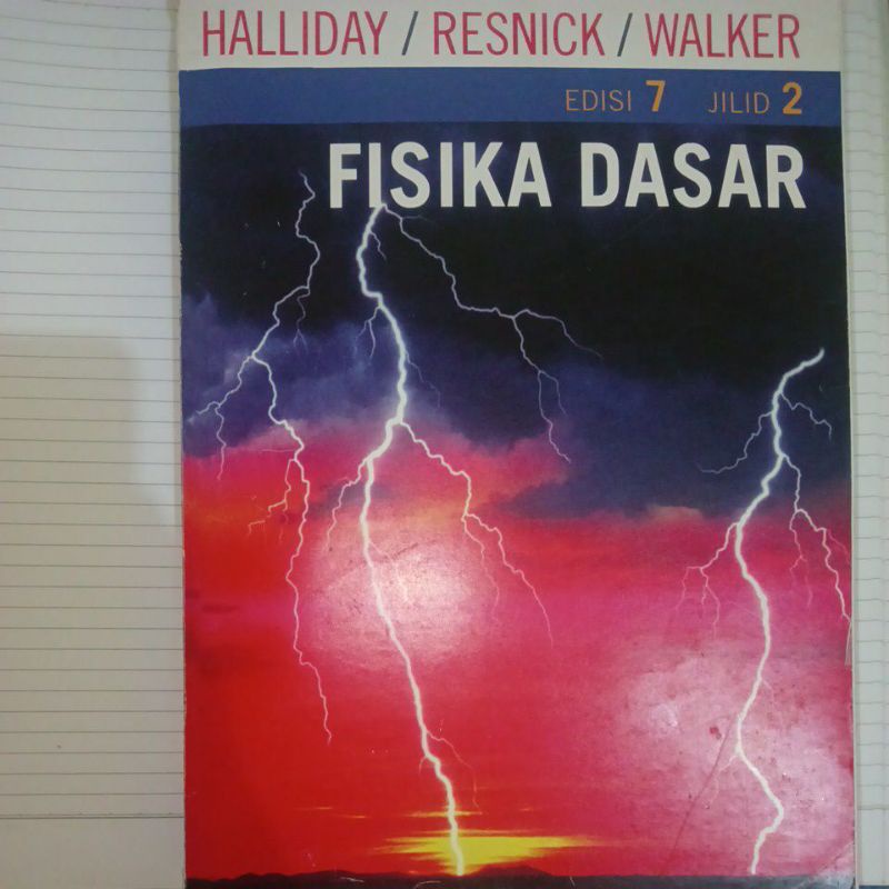 

Fisika Dasar Halliday/Resnick/Walker Edisi 7 Jilid 2 Fotokopi super (bekas)