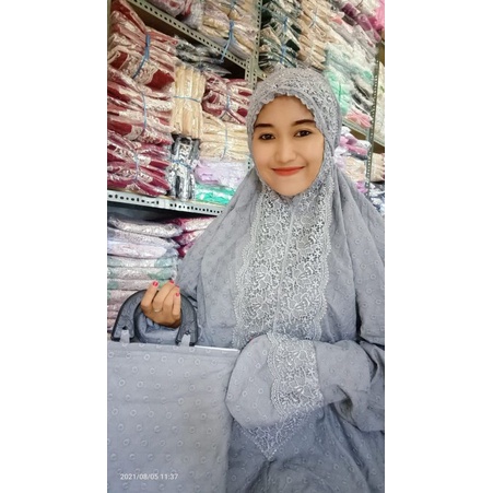 MUKENA KATUN BENTOL PREMIUM MODEL TERUSAN