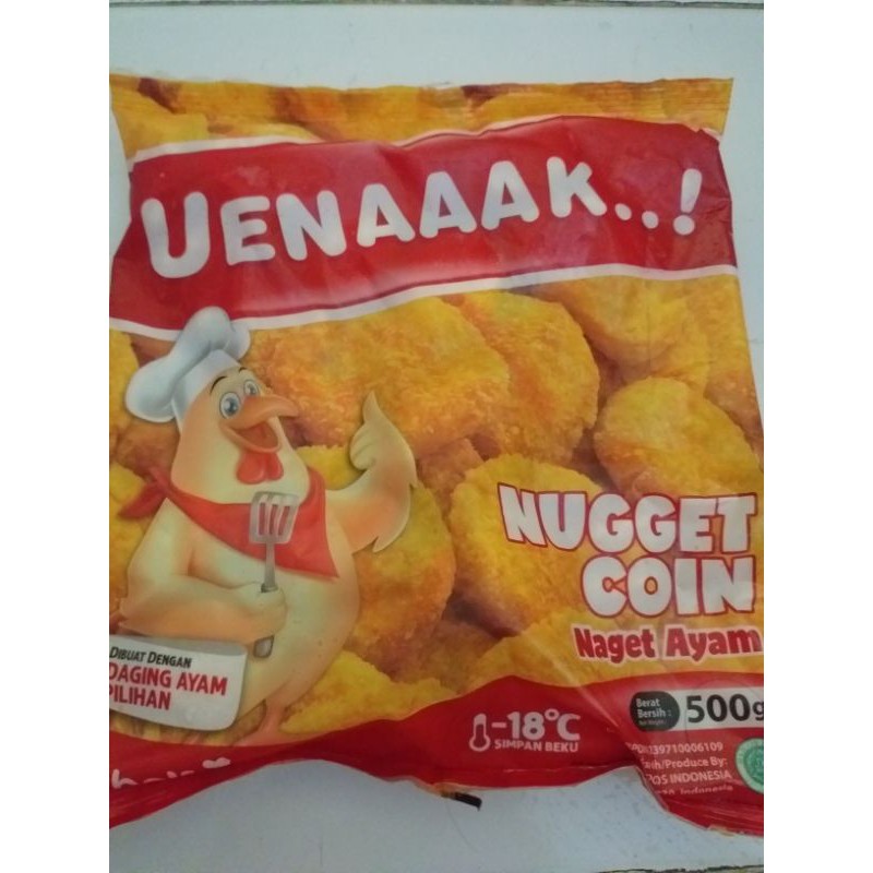 

Nuget Ayam Belfoods berat 500 gr