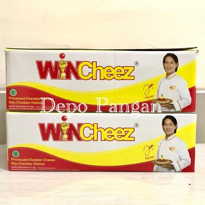 

BAYAR DITEMPAT KEJU WINCHEEZ 2KG CHEDDAR CHEESE BLOCK | KEJU MINCHEEZ CHEDDAR OLAHAN