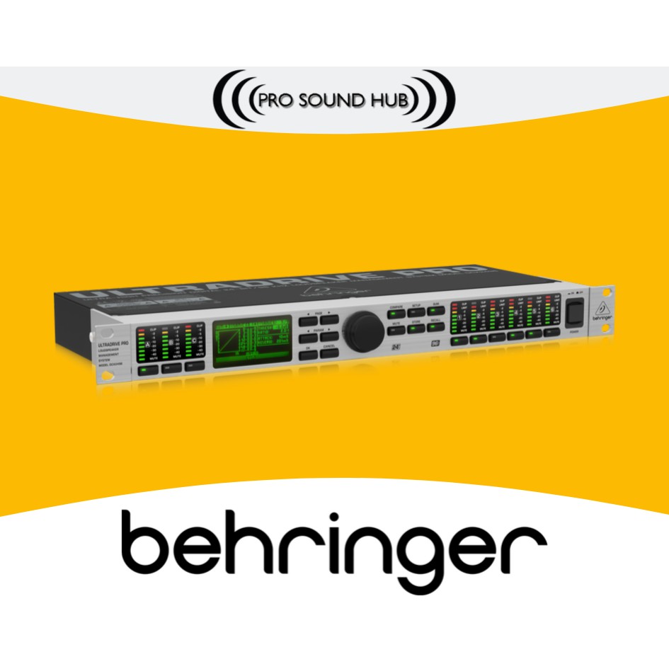 Behringer DCX2496 DCX-2496 DCX 2496 DLMS Speaker Management Crossover