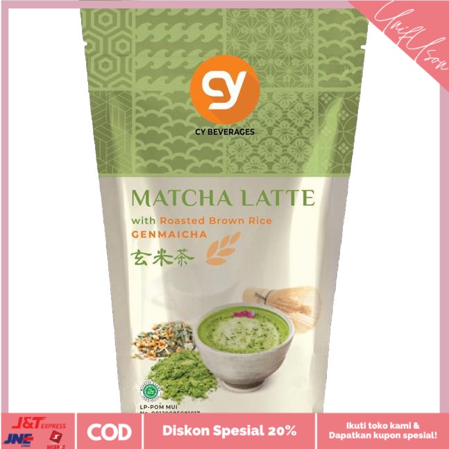 

⭐COD⭐ CY GENMAICHA LATTE 500G