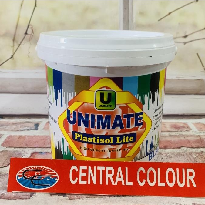 

Cat Plastisol Unimate Lite R White / Putih - 500Gr