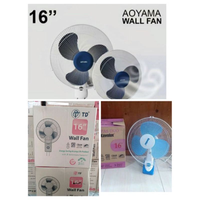 AOYAMA KIPAS DINDING 16 INCH