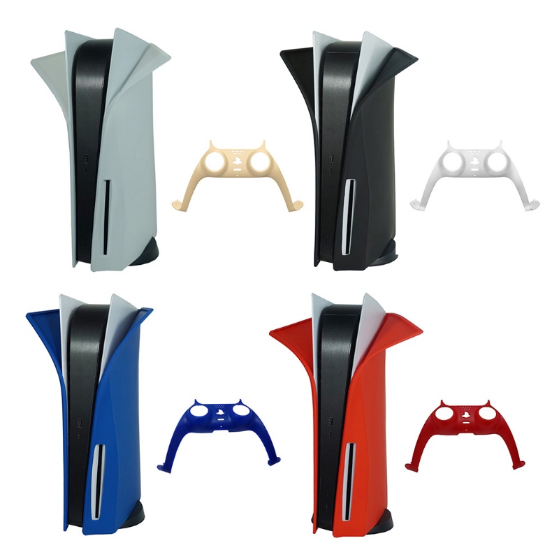 Btsg Pelindung Penutup Konsol Shockproof Lembut Untuk Shell Dengan Controller Strip Hias Plat Depan Untuk