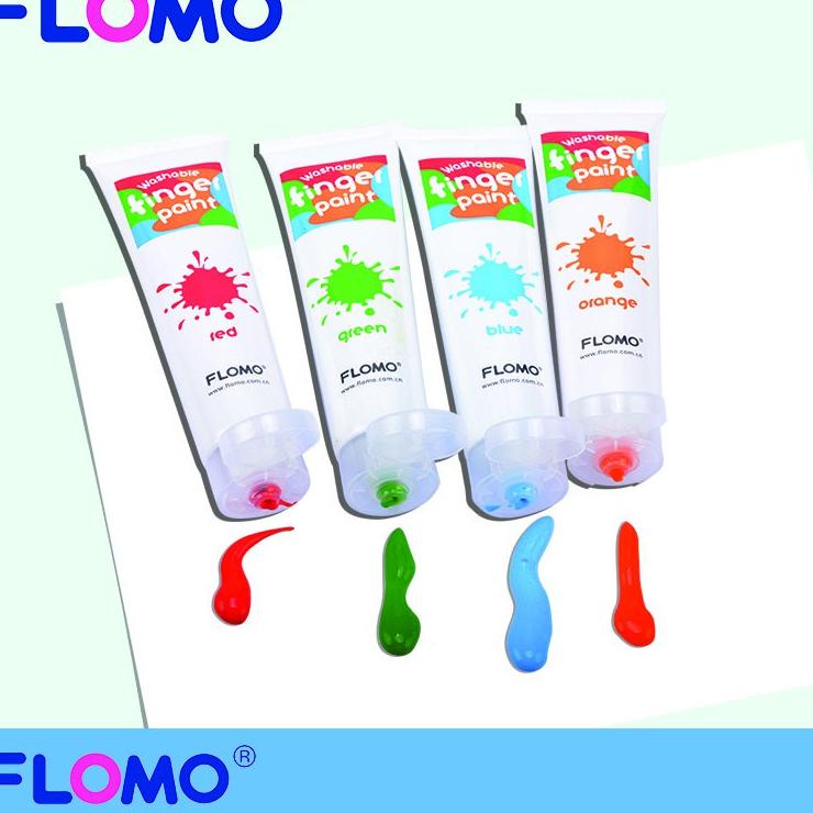 

Siap Kirim.. Flomo Finger Paint Set Regular Set- Mainan Cat Anak
