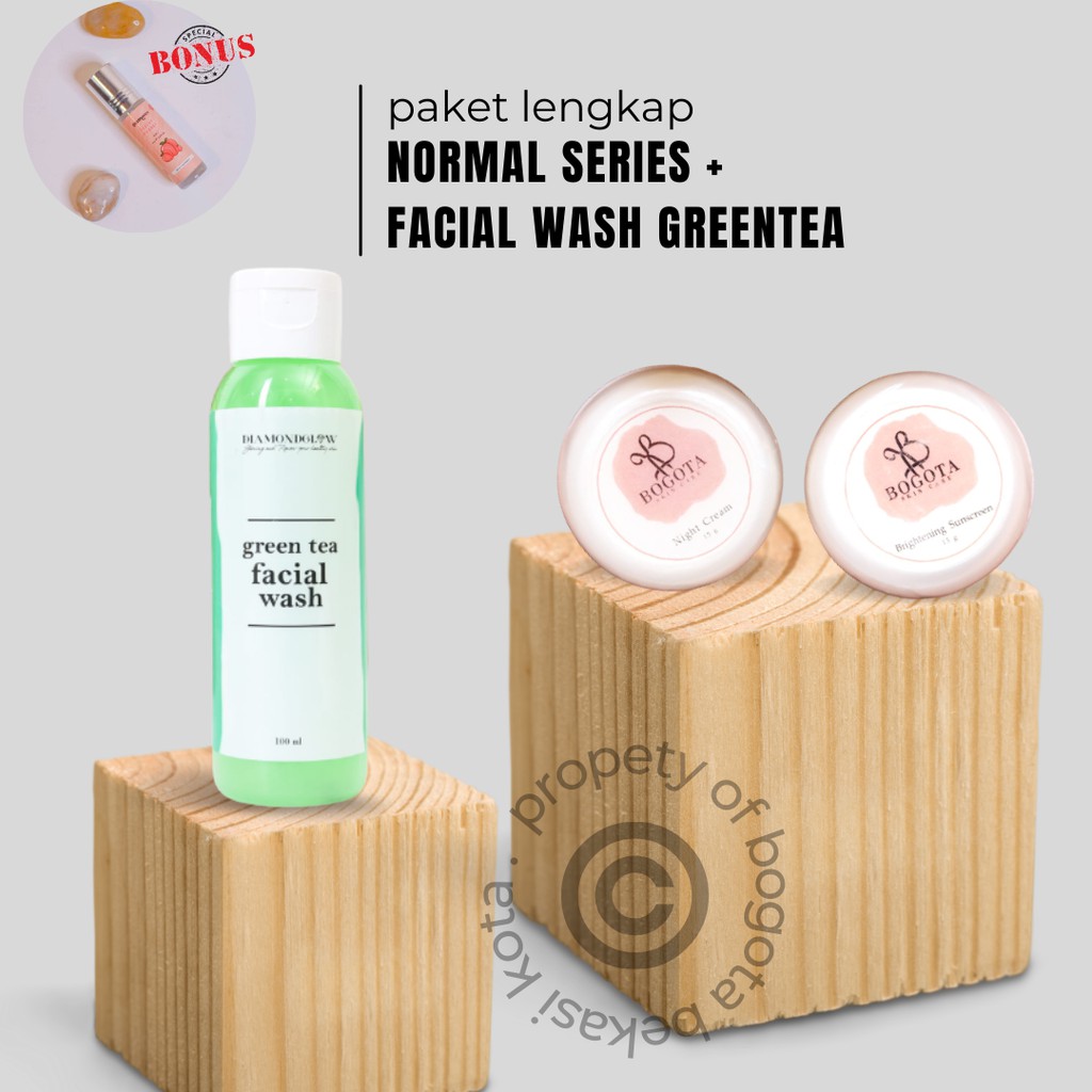 BOGOTA SKINCARE Paket Lengkap Facial Wash ( acne / normal