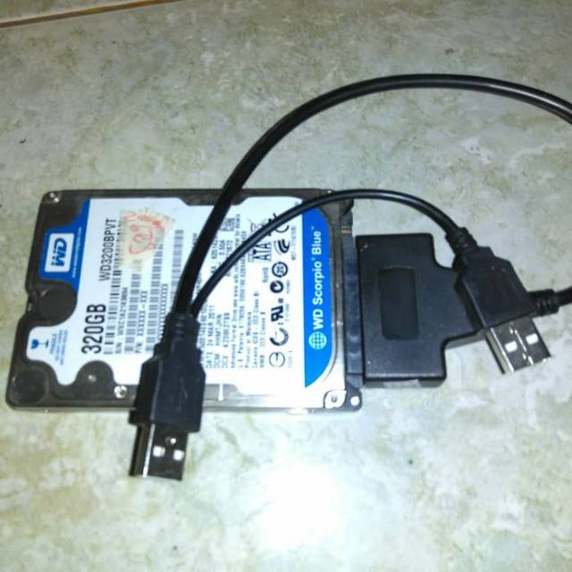 converter hdd hardisk eksternal sata laptop sepaket dg kabel