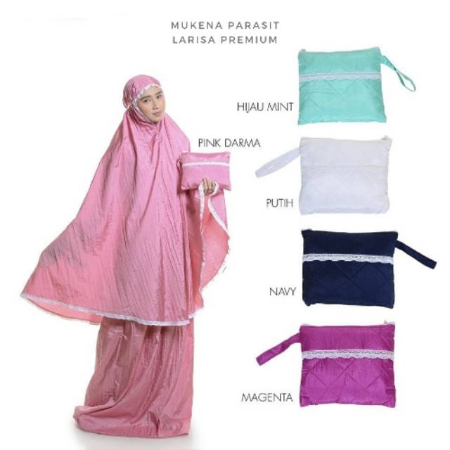 Mukena Parasit Mukena Traveling Premium