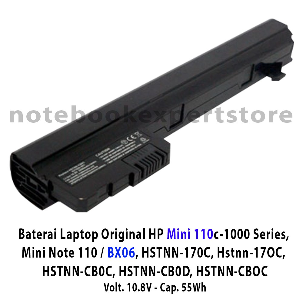 Baterai Laptop Original HP Mini 110c-1000 Mini Note 110 / BX06