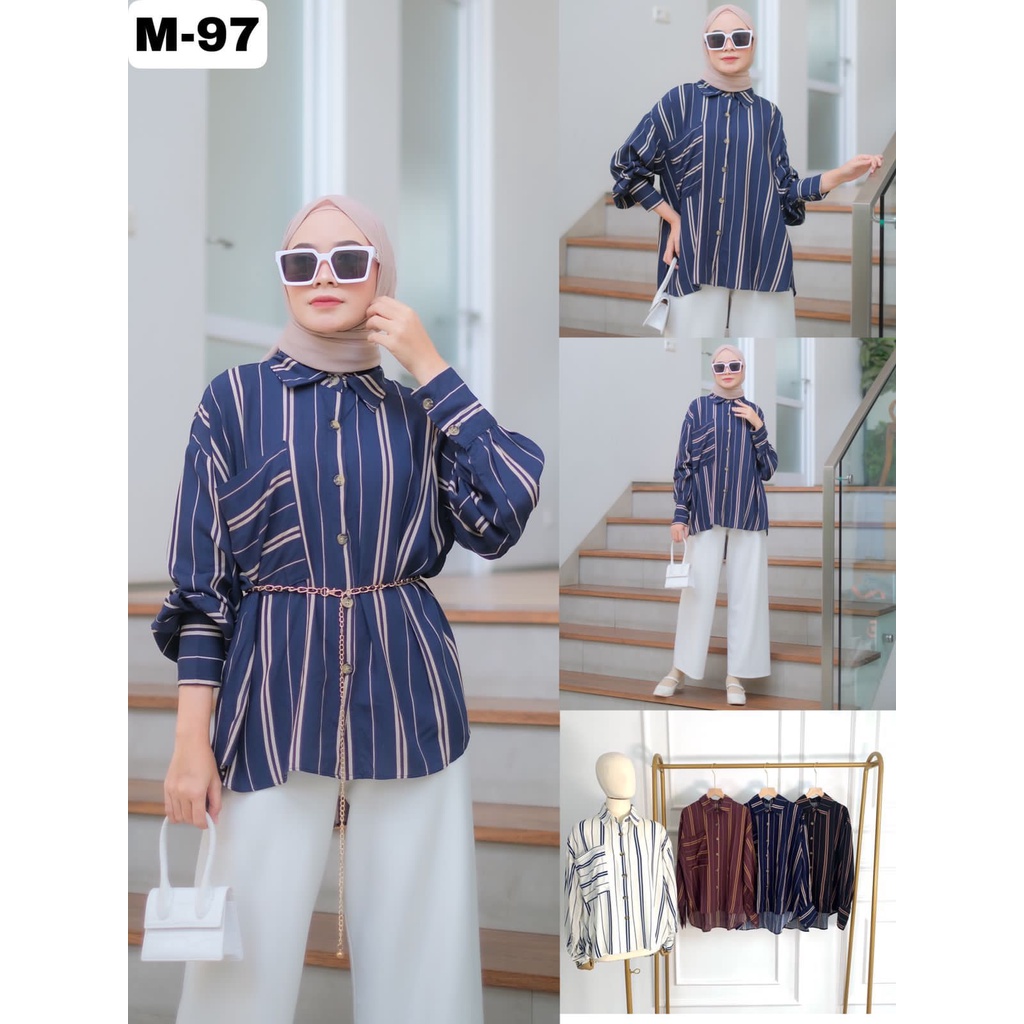 KEMEJA RAYON JUMBO LD 120-125CM