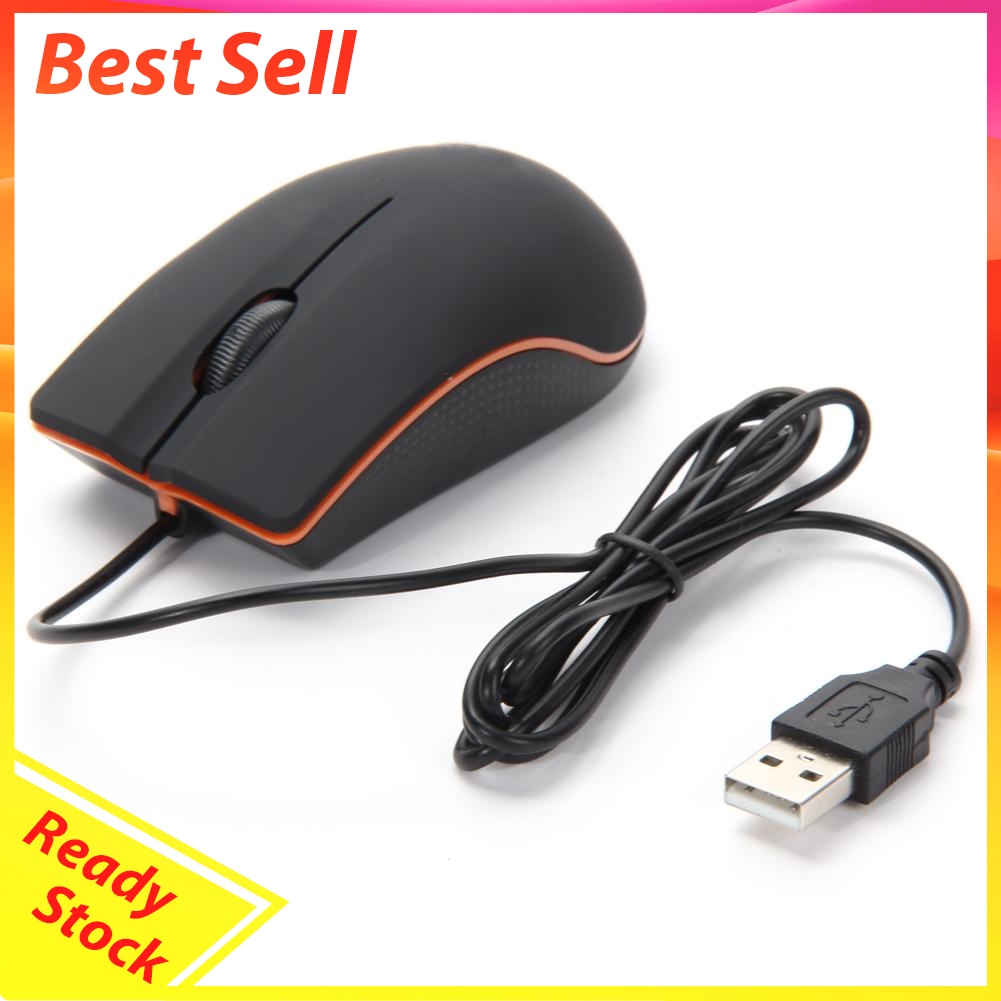 USB 3D Wired Optical Mini Mouse Mice For PC Laptop Computers