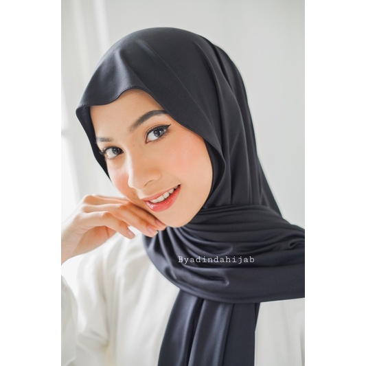 𝐁𝐘 𝐀𝐃𝐈𝐍𝐃𝐀 Pashmina Kaos Pashmina Jersey Flowy Premium Hijab Shawl Pasmina kaos rayon