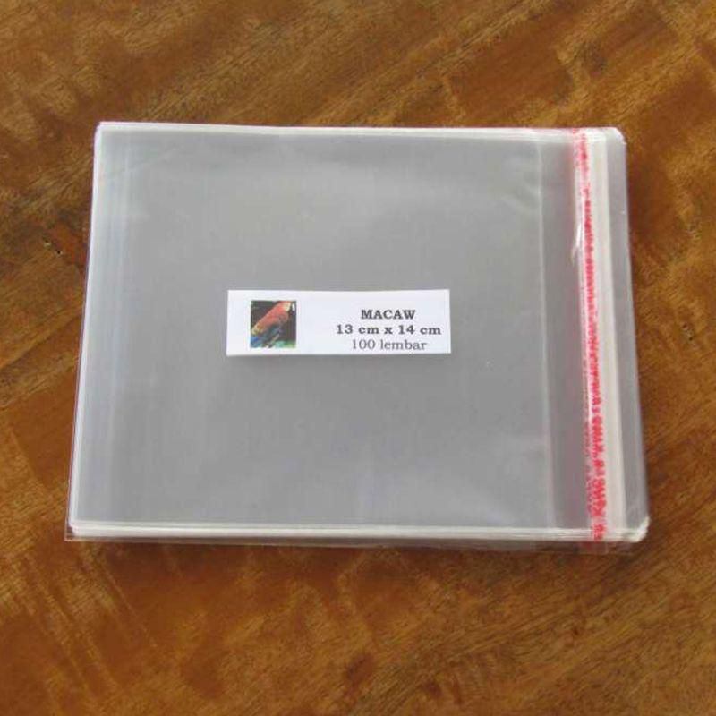 

Plastik OPP 13 x 14 cm Seal/Lem 1000 lembar
