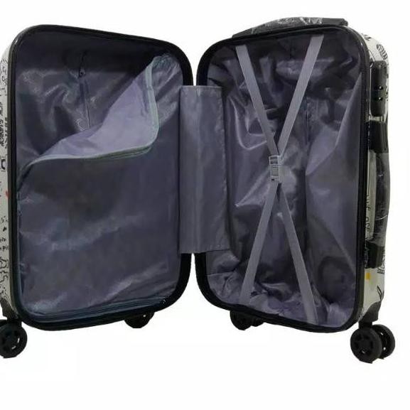 Bagus Dipakai.. Koper fiber motif karakter cabin size 16 inch freeongkir Jadetabek