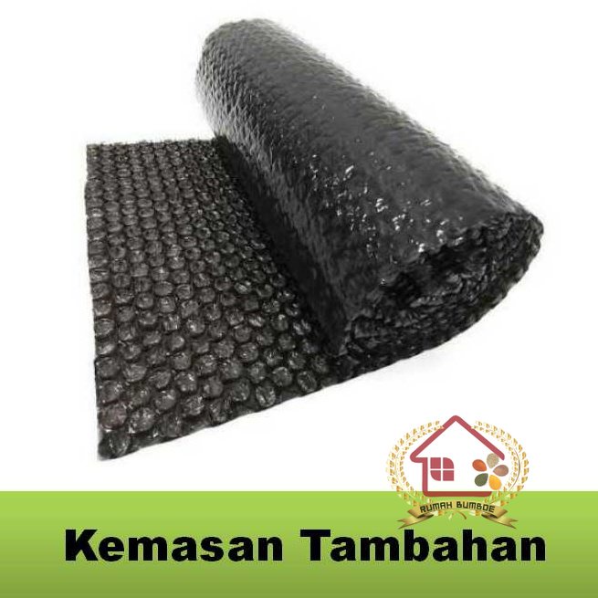 

BUBBLE WARP Hitam Extra Packing