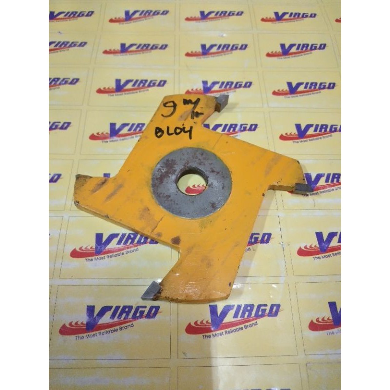MATA PISAU PROFIL MESIN GROOVING KAYU KEROK KAYU AS 15mm LURUS LEBAR MATA 9mm
