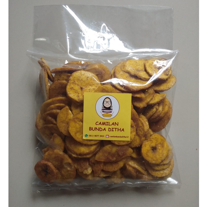 

Keripik Pisang Manis 200gr