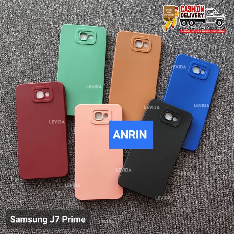 SAMSUNG J7 PRIME CASE PRO CAMERA MACARON CASING SOFTCASE SILIKON