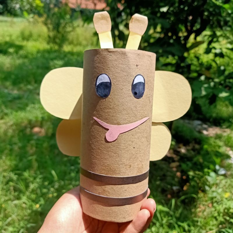 Jual prakarya botol daur ulang kerajinan botol bekas celengan botol