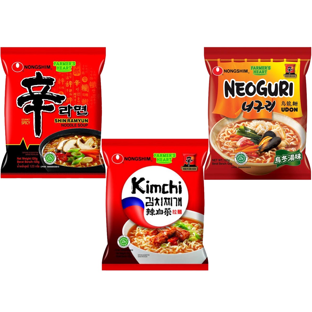 

Nong Shim Ramyun Mie Instant 120gr