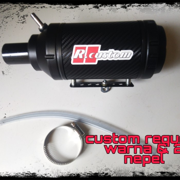 filter udara variasi motor matic/ 2 nepel