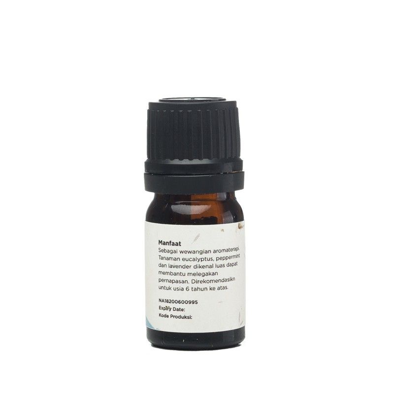 REDAM Breezy Breathe Pure Essential Oil 5ml Eucalyptus peppermint Botanina cold flu