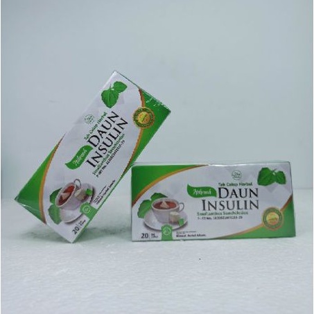 teh celup insulin Hikmah diabetes 100% Alami  Isi 20 pcs