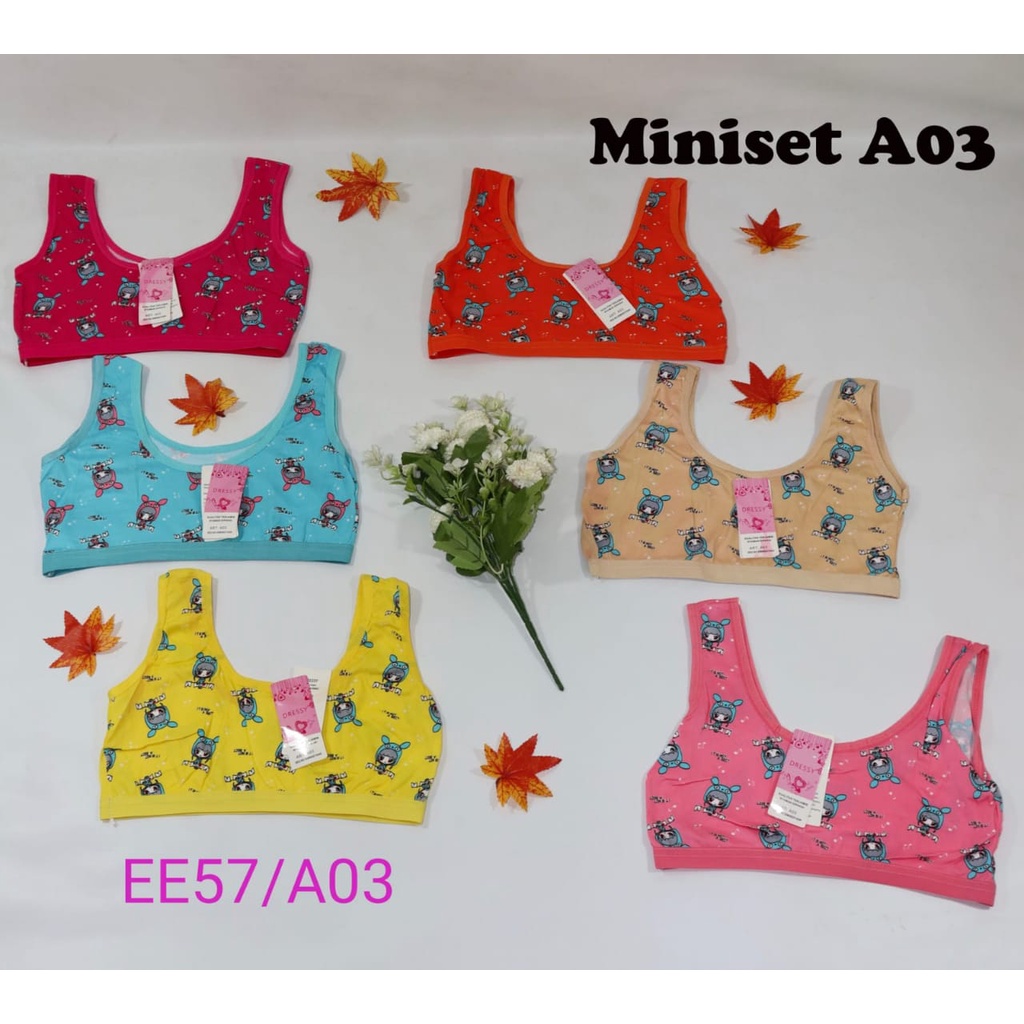 NEW.. 6 PCS MINISET MOTIF 3 DIMENSI/MiNISET REMAJA/MINISET ABG/MINISET ANAK SD/SMP