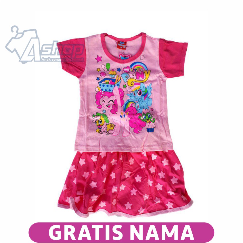 Baju Anak Setelan Little Pony