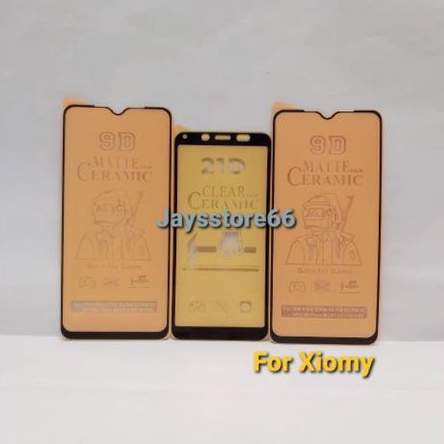 CERAMIC MATTE  Anti Gores For Xiomy Redmi 4A 4X 5A 5+ 6A 7A 9 9A 9C 10 10A GO 10c 5 5+ Note 11  Note 10s  Note 11pro Note 5 Note 5a Note 9Note 7 Note 8 Note 9pro Note 10Pro Tempered Glass Full Ceramic Matte Anti Glare Anti Minyak Screen Guard Layar