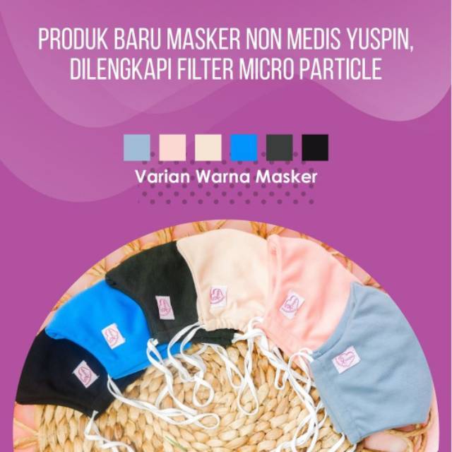 Masker kain Yuspin