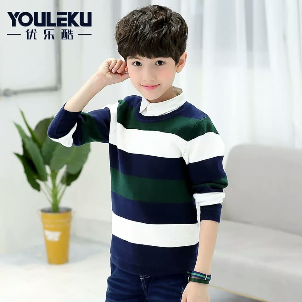  Baju  Anak Laki  laki  rajut  halus Julio Kids Shopee 