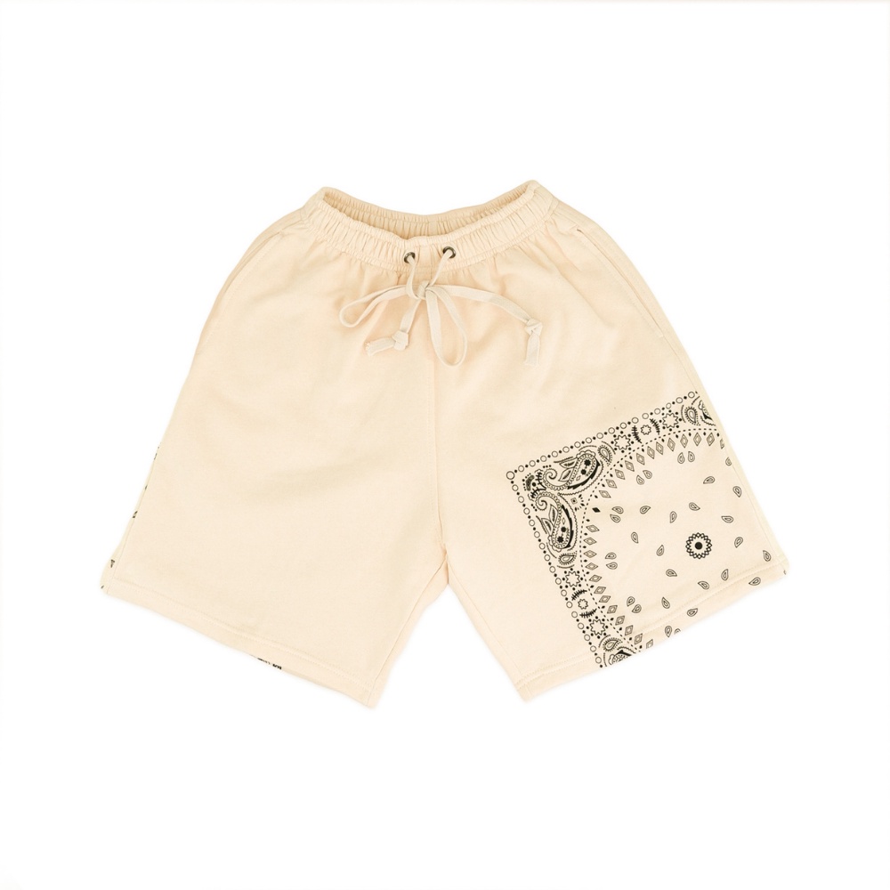 Nomadstudio Basic Short Pants Paisley Ivory