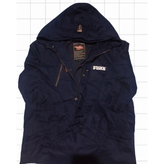 jaket fluke navy