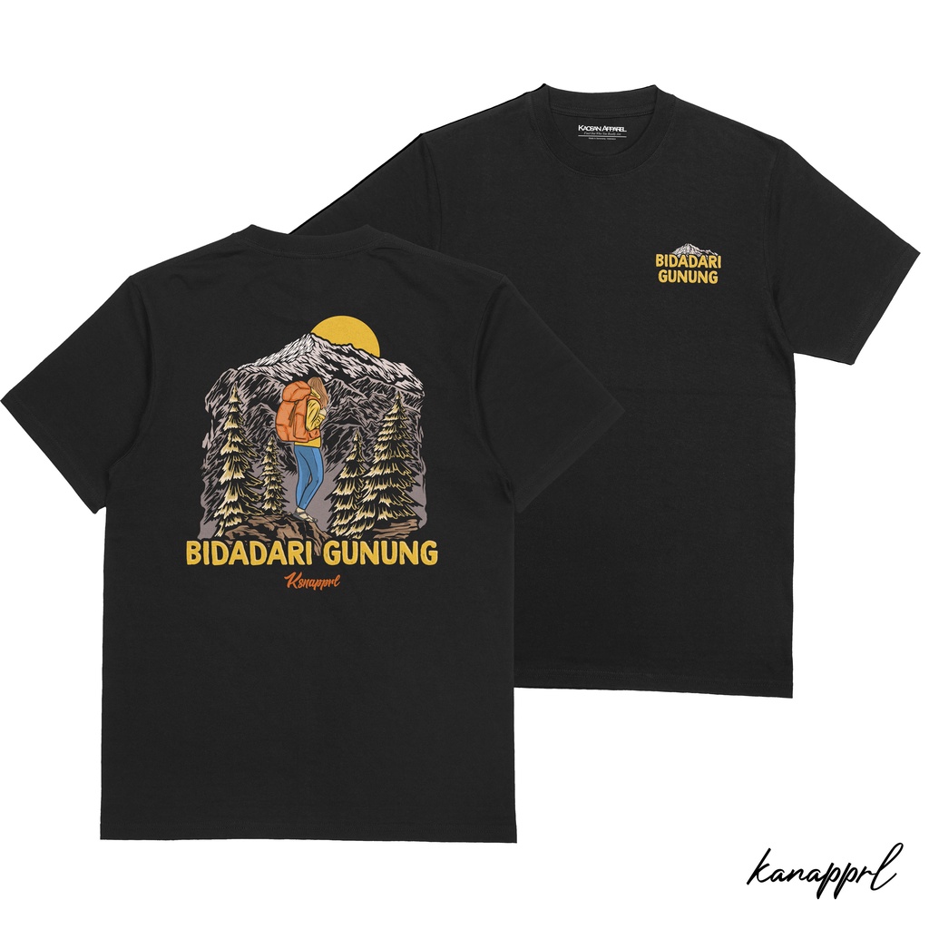Kaos Pendaki "Bidadari Gunung" - Kaos Pendaki Gunung/kaos Pendaki/Kaos Pendaki Indonesia/Pendaki Ind
