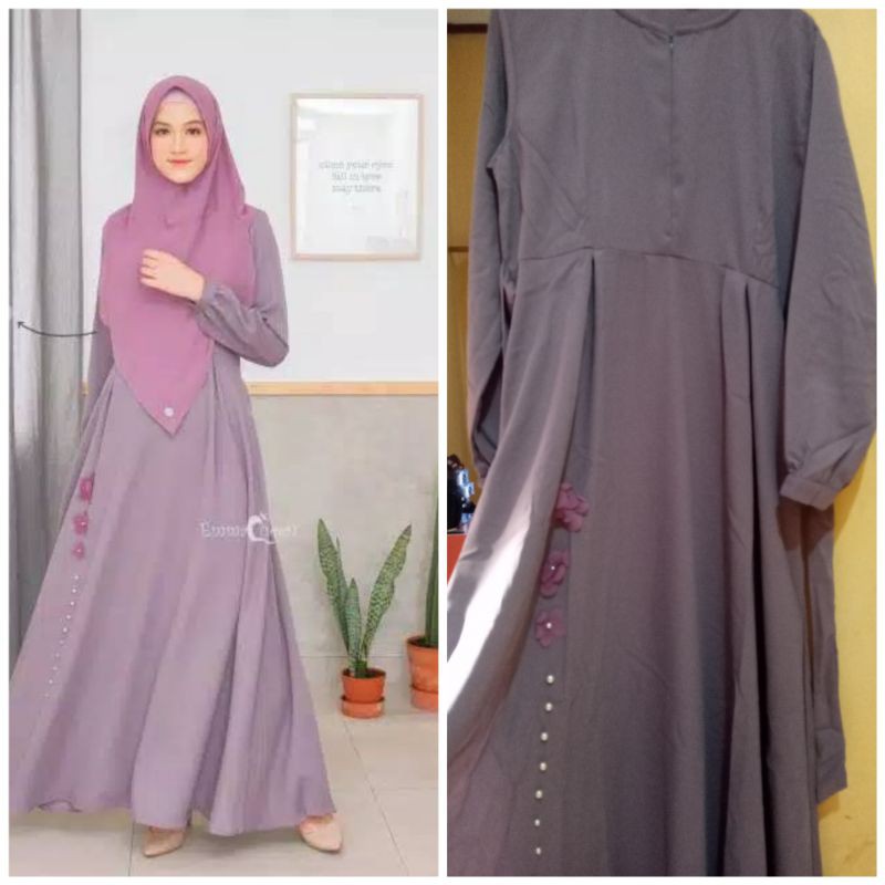 Dress Syari Mewah/ Reina Dress  Emmaqueen