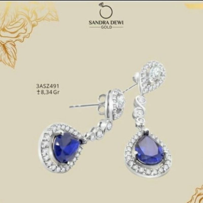 Anting Anniversary Sandra Dewi Gold