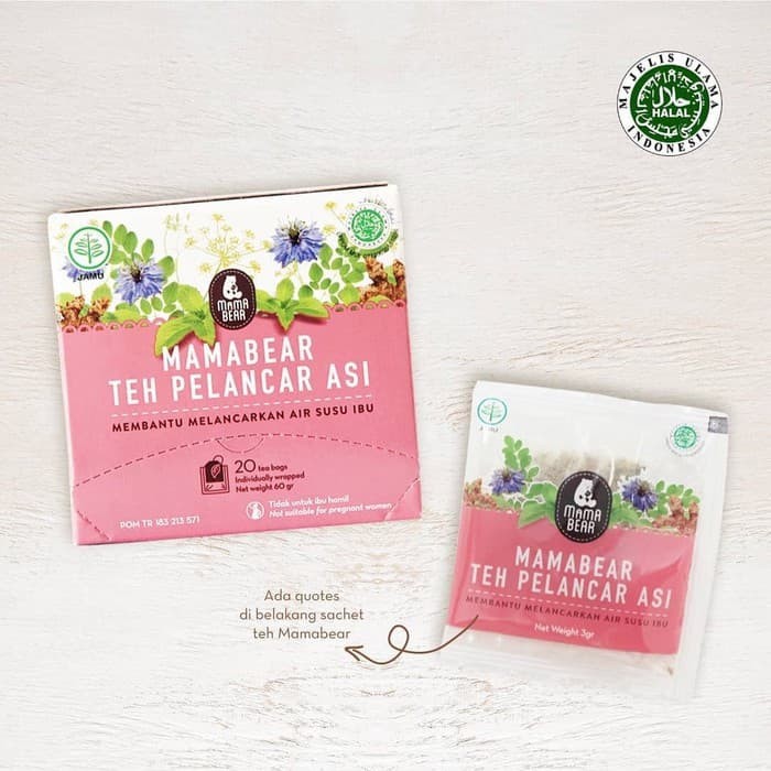 Mama Bear ASI Booster Tea / Teh Pelancar ASI 60gr